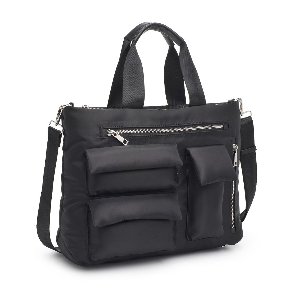 Product Image of Urban Expressions Aria Messenger 840611182050 View 6 | Black