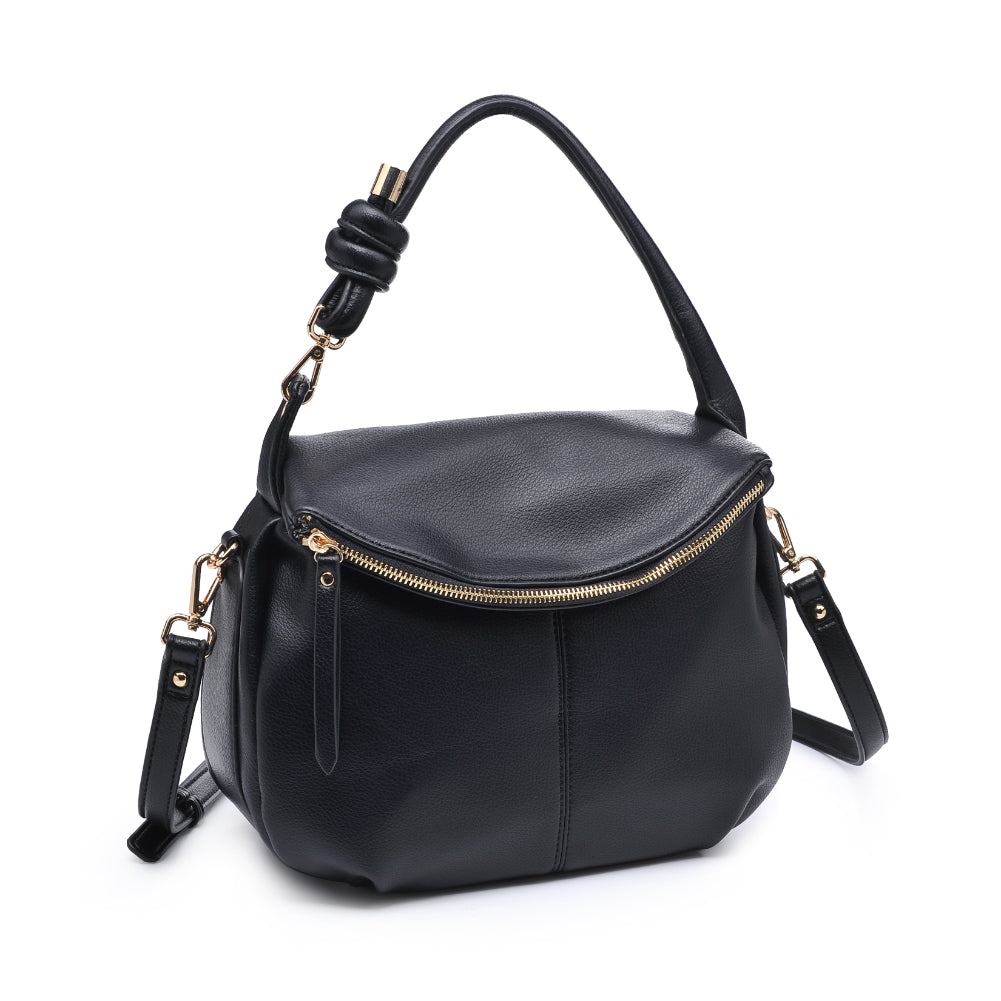Product Image of Urban Expressions Layla Messenger 840611179012 View 6 | Black