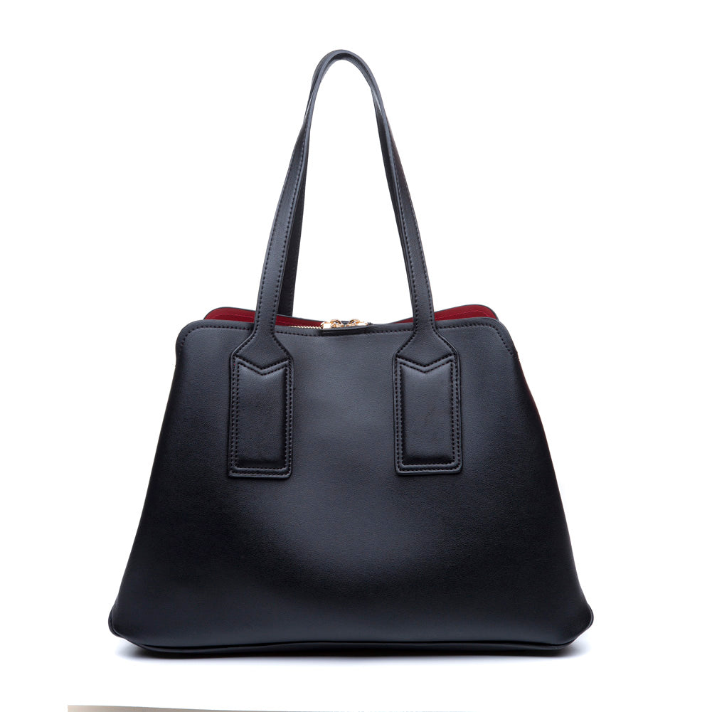 Product Image of Urban Expressions Georgia Satchel NA-840611153289 View 1 | Black