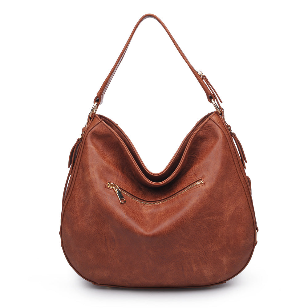 Product Image of Urban Expressions Kailey Hobo NA-840611160249 View 3 | Cognac