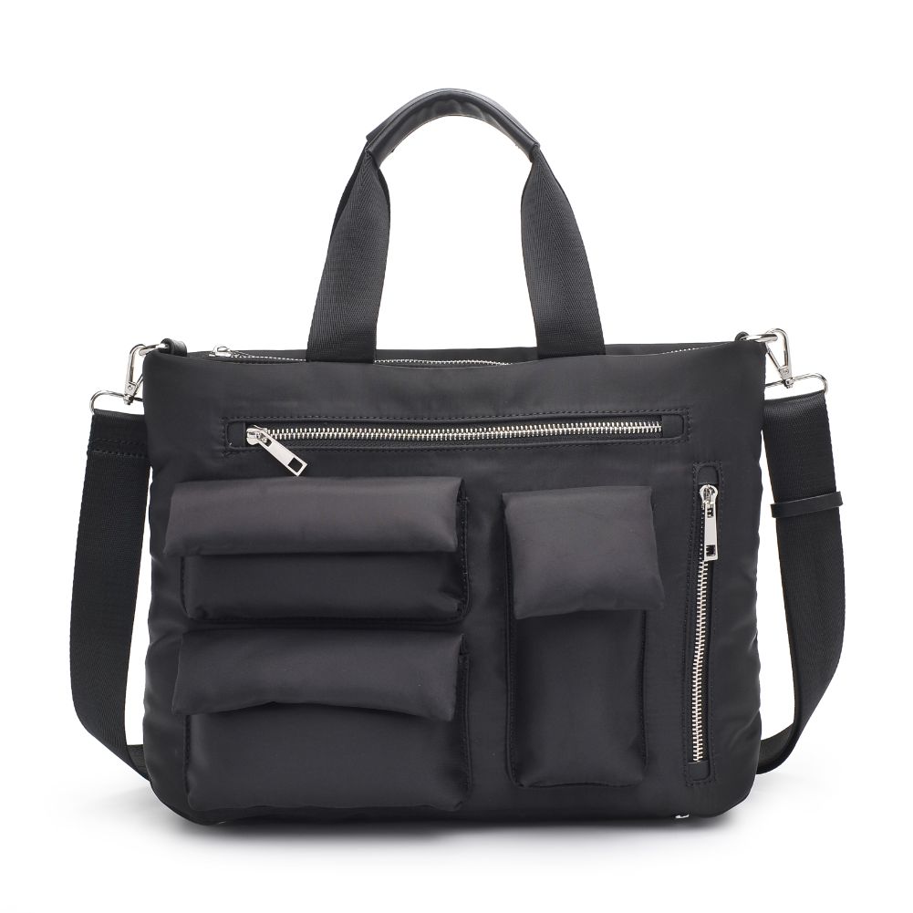 Product Image of Urban Expressions Aria Messenger 840611182050 View 5 | Black