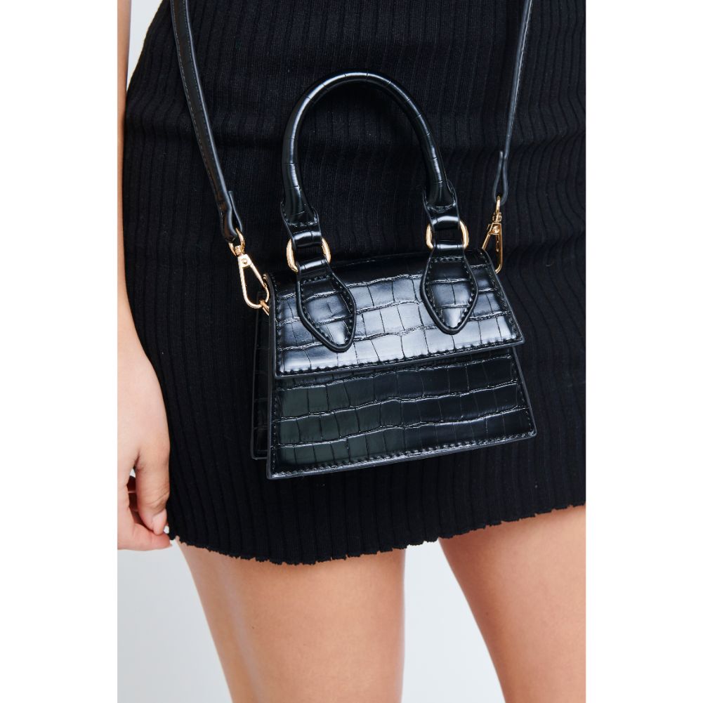 Woman wearing Black Urban Expressions Jojo Crossbody 840611173362 View 2 | Black
