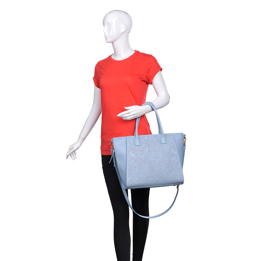 Product Image of Urban Expressions Primrose Tote NA-840611158819 View 5 | Blue
