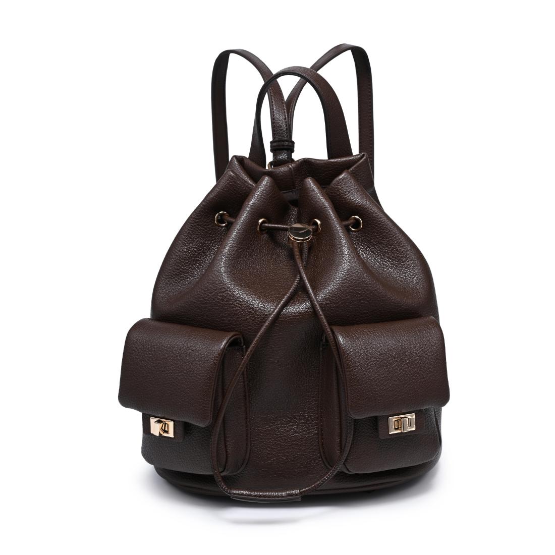 Urban Expressions Clearfield Backpack 840504212376 View 5 | Espresso