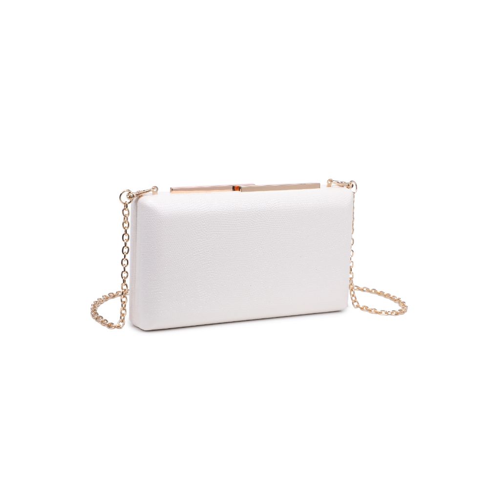 Product Image of Urban Expressions Thalia Evening Bag 840611118677 View 6 | White