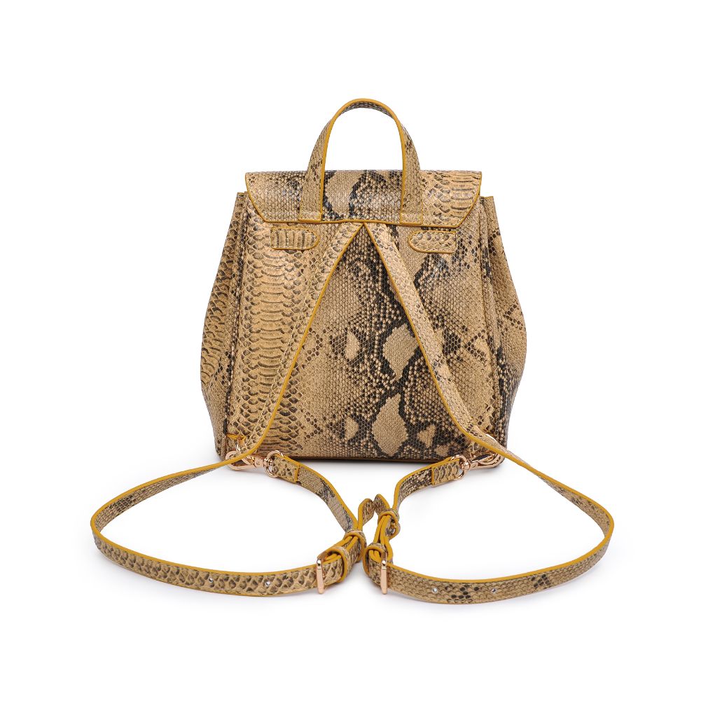 Product Image of Urban Expressions Turner Backpack 840611177025 View 7 | Mustard