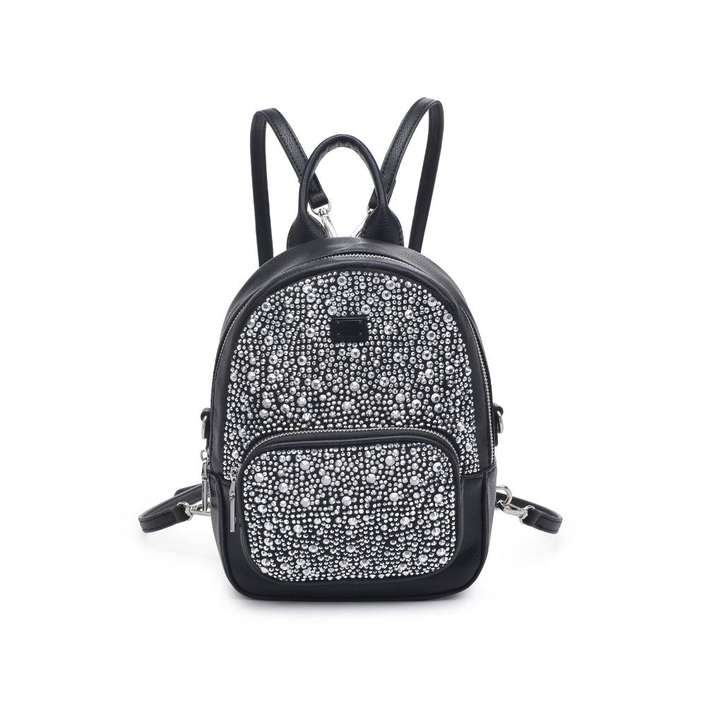 Woman wearing Black Urban Expressions Marlo Backpack 840611114242 View 5 | Black