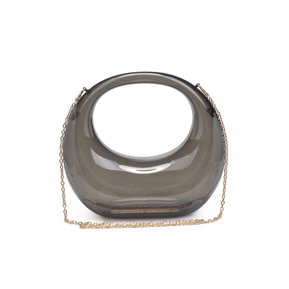 Woman wearing Smoke Urban Expressions Bess Evening Bag 840611109965 View 7 | Smoke