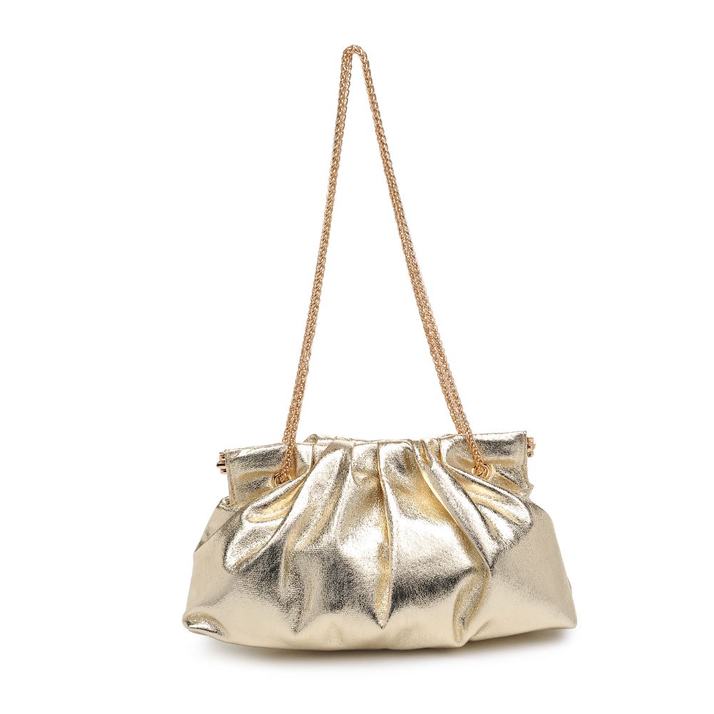 Product Image of Urban Expressions Kacey Clutch 840611112989 View 7 | Gold