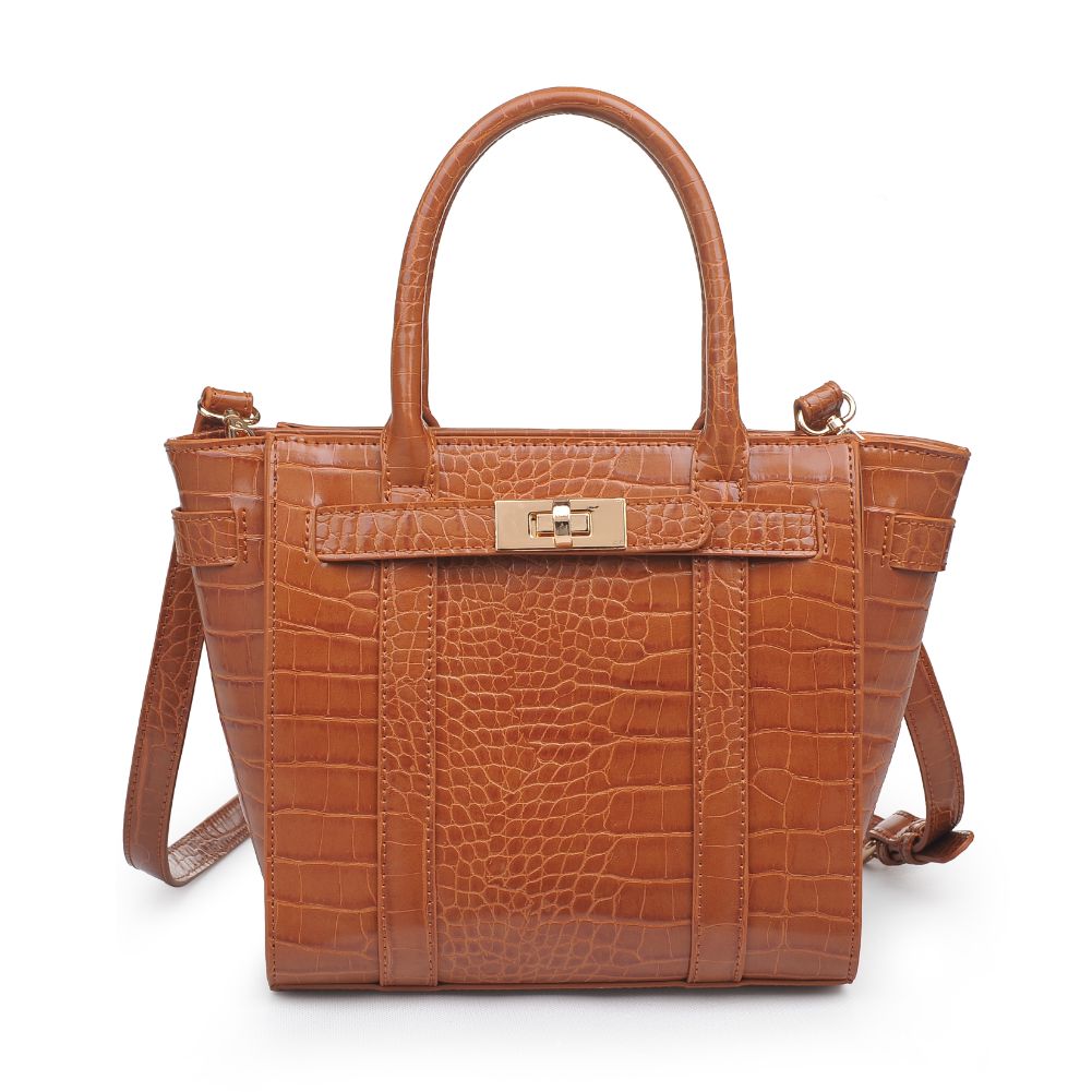 Product Image of Urban Expressions Jayden Satchel 840611172945 View 1 | Tan