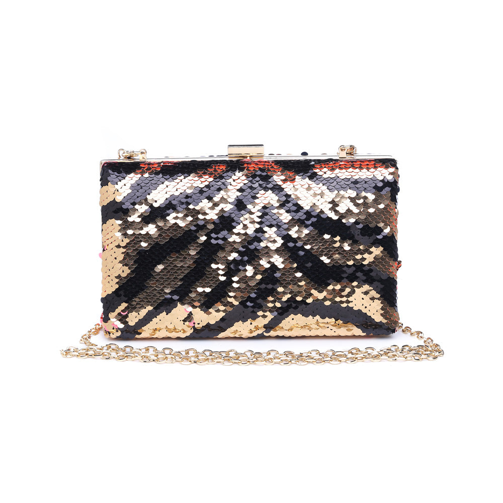Product Image of Urban Expressions Diana Tiger Clutch NA-840611162274 View 1 | Tiger Stripes