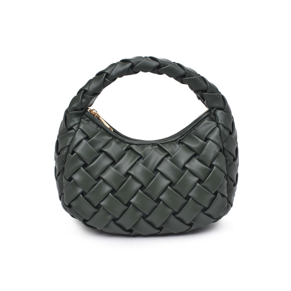Woman wearing Forest Urban Expressions Noreen Clutch 840611193681 View 5 | Forest