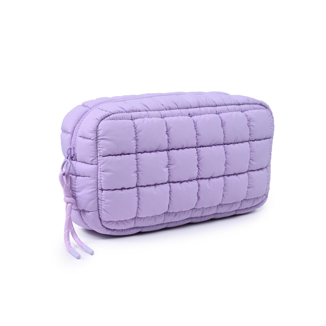 Urban Essentials Cloud Nine - Puffer Cosmetic & Travel Organizer Pouch 840504211263 View 6 | Lavender