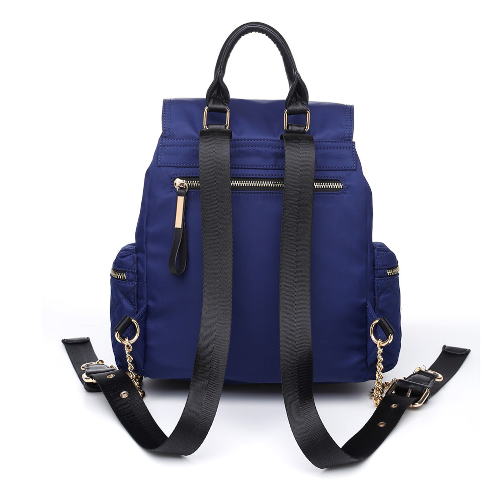 Product Image of Urban Expressions Waltz Backpack NA-840611154903 View 3 | Midnight Blue
