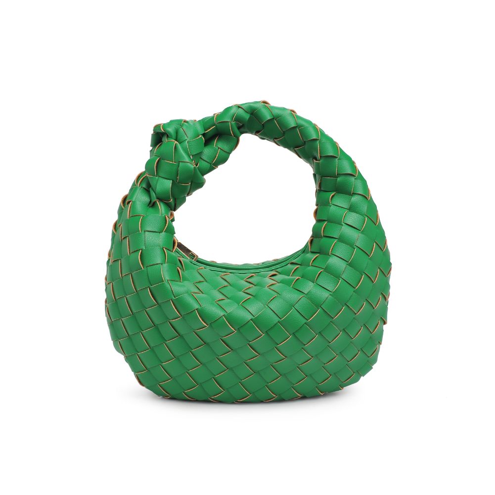 Product Image of Urban Expressions Tracy - Woven Clutch 840611107800 View 5 | Kelly Green