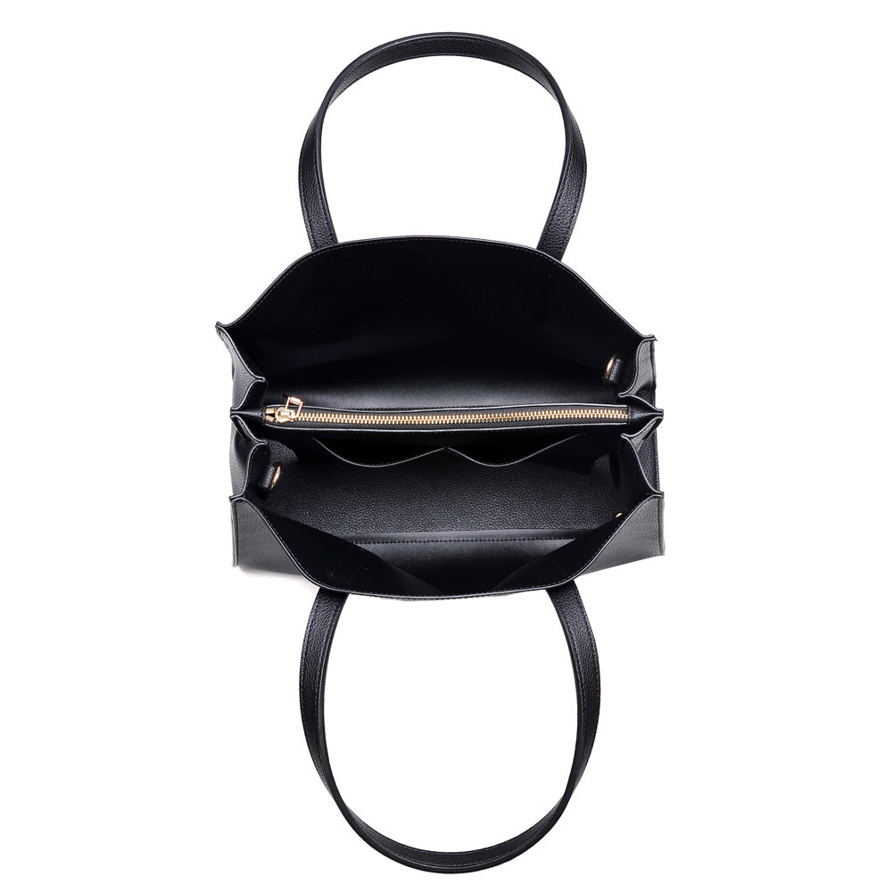 Product Image of Urban Expressions Calyx Satchel NA-840611153371 View 4 | Black