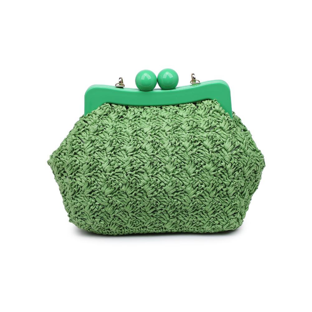 Woman wearing Green Urban Expressions Naomi Crossbody 840611119698 View 7 | Green