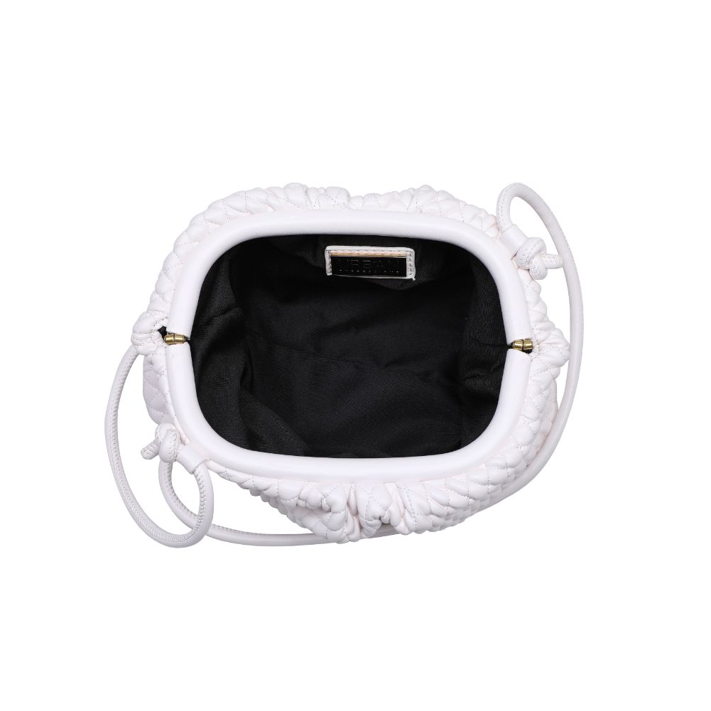 Woman wearing Oatmilk Urban Expressions Elise Crossbody 840611118363 View 9 | Oatmilk