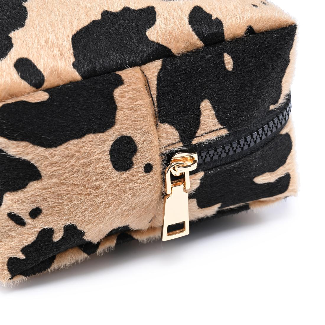 Urban Essentials Saddle Up Cosmetic & Travel Organizer Pouch 840504209871 View 8 | Natural