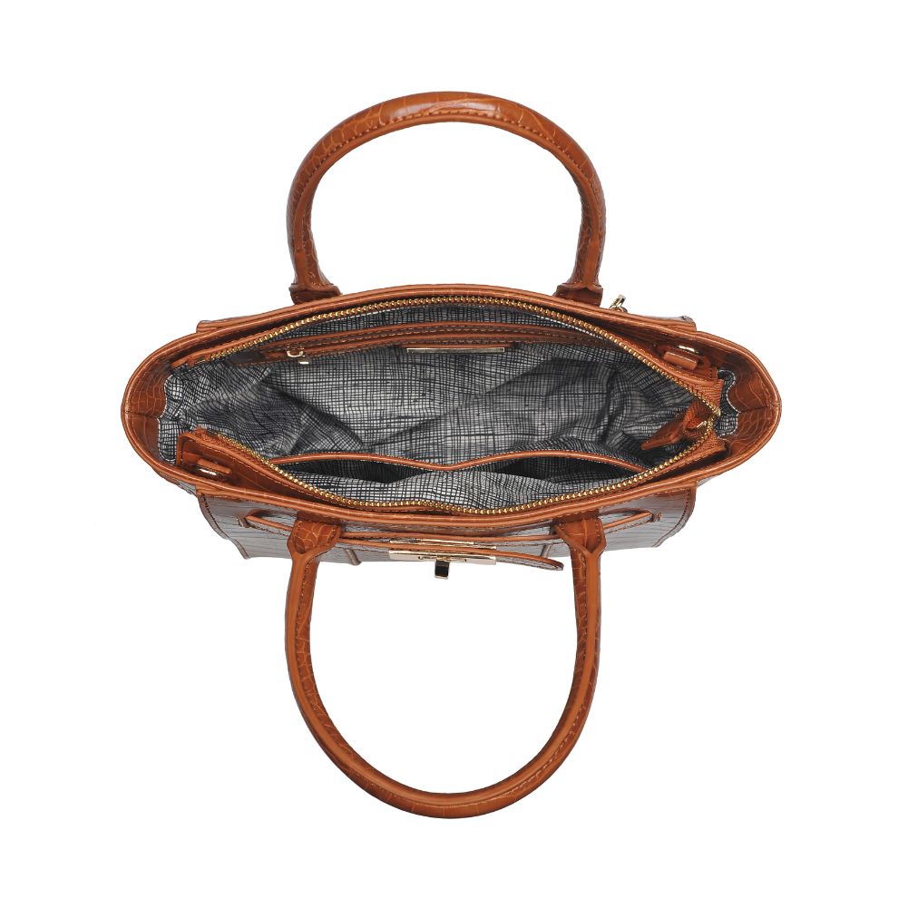 Product Image of Urban Expressions Jayden Satchel 840611172945 View 4 | Tan