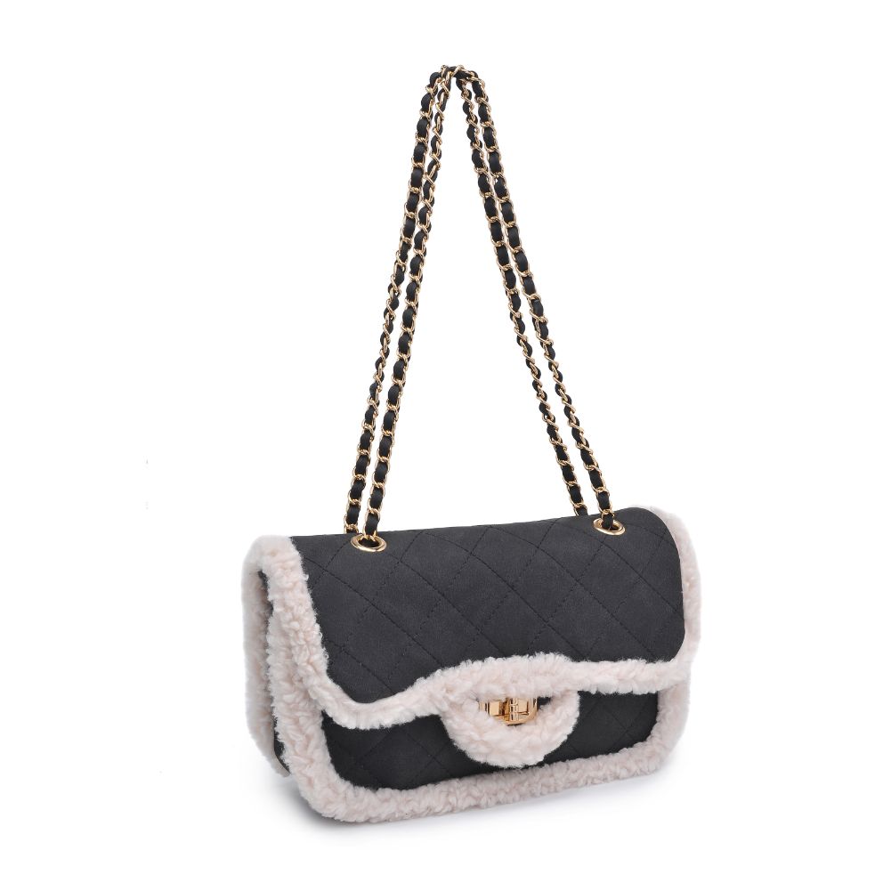 Product Image of Urban Expressions Dorest Shoulder Bag 840611100962 View 6 | Black