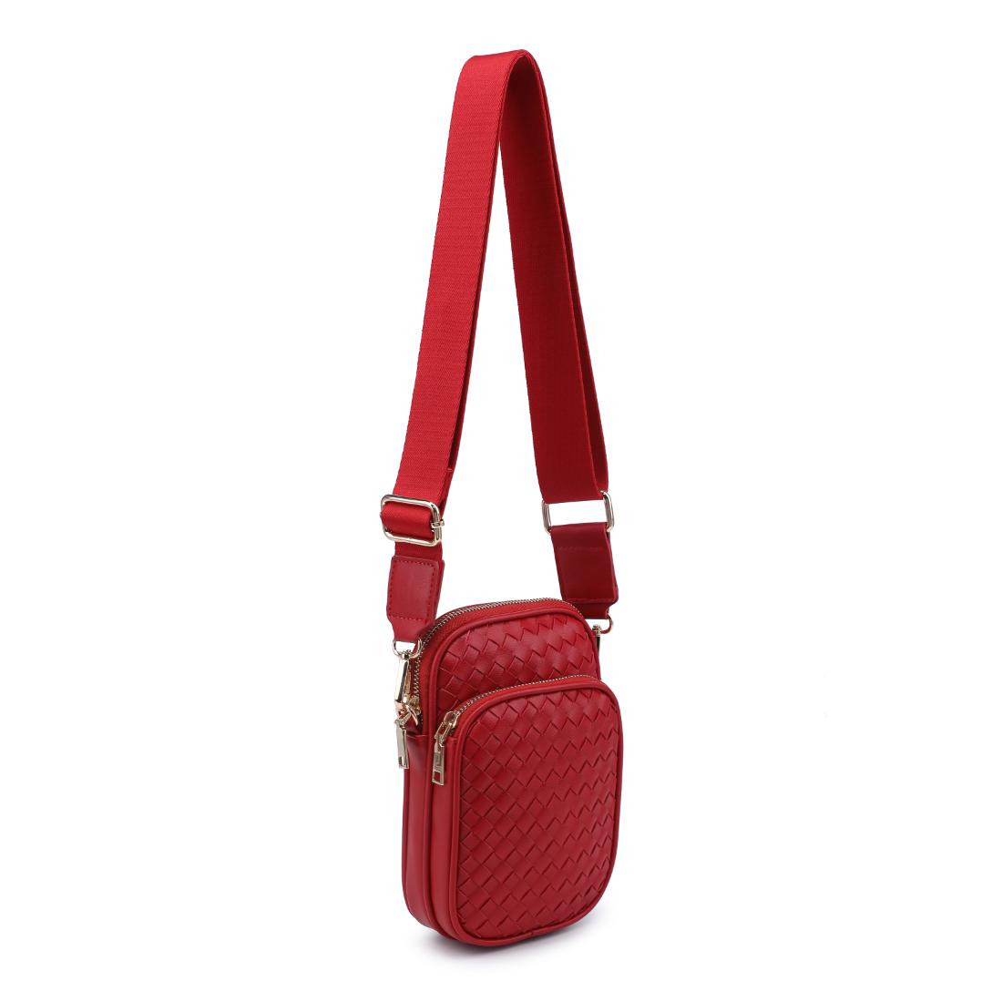 Product Image of Urban Expressions Celeste Crossbody 840611147677 View 6 | Red
