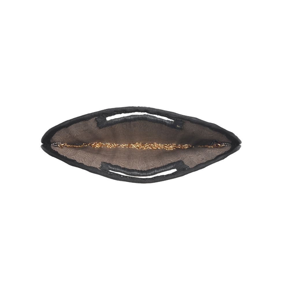 Product Image of Urban Expressions Lara Clutch 840611171924 View 4 | Beige Black