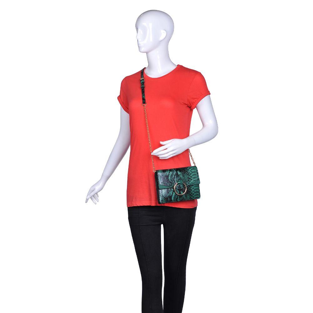 Product Image of Urban Expressions Ella Crossbody NA-840611162885 View 5 | Emerald