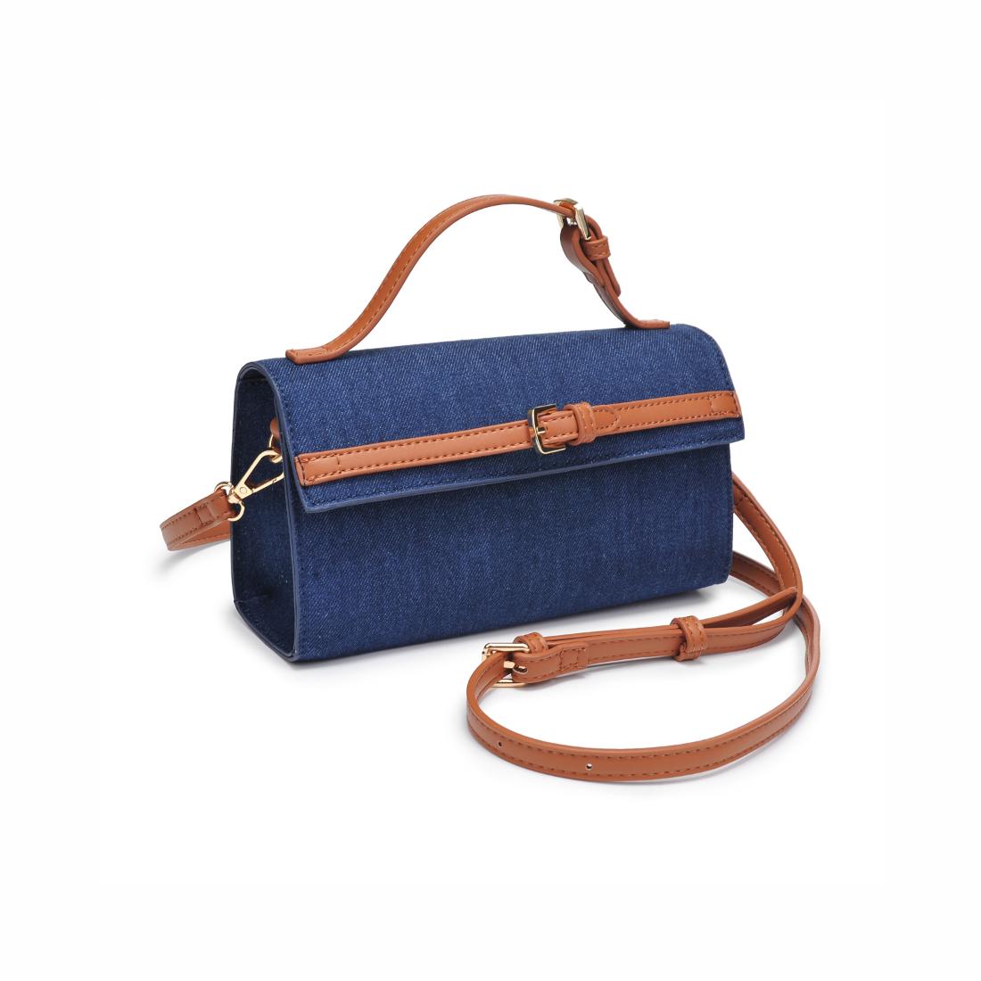 Product Image of Urban Expressions Thea Crossbody 840611149312 View 6 | Denim Tan