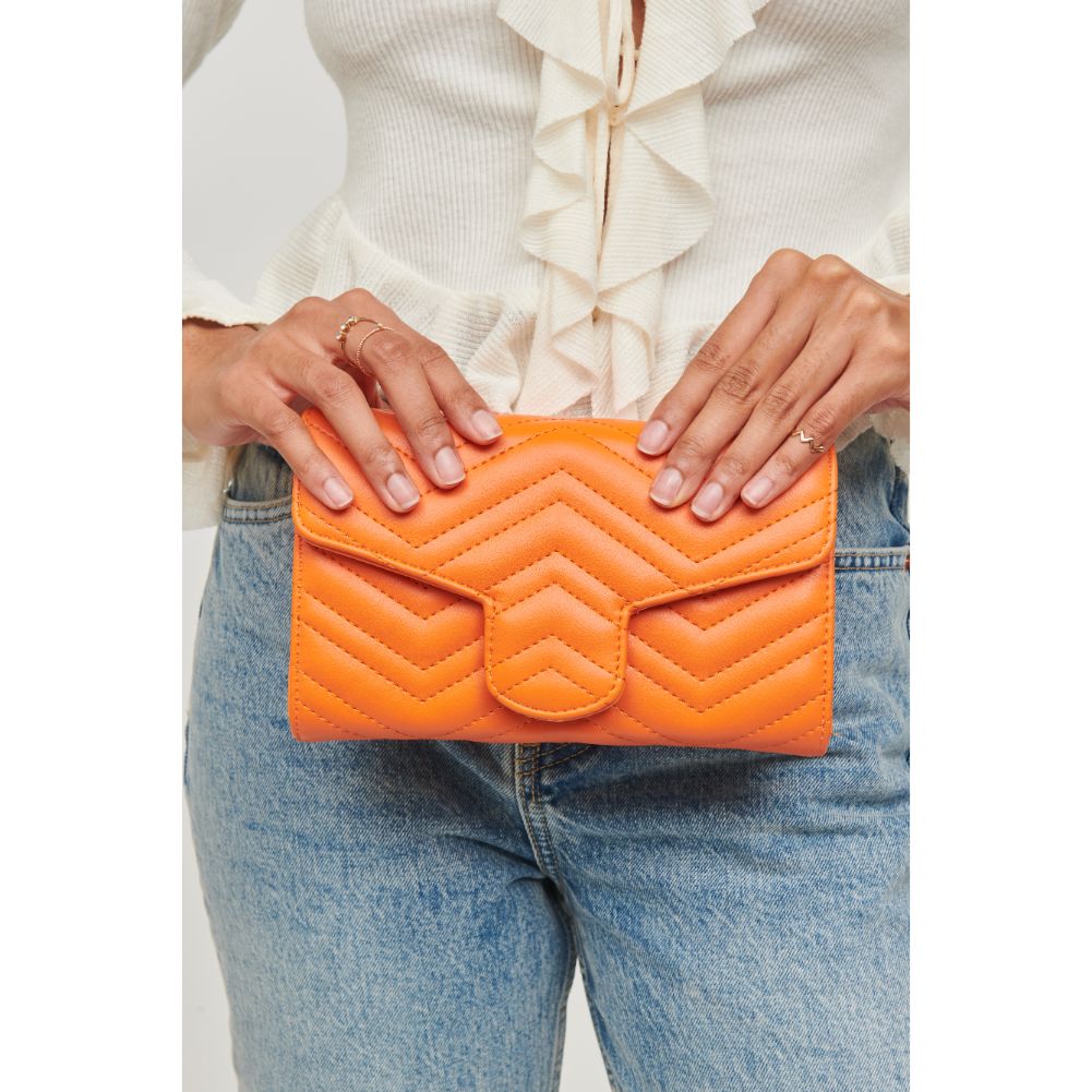 Woman wearing Clementine Urban Expressions Gabriella Crossbody 840611110251 View 4 | Clementine