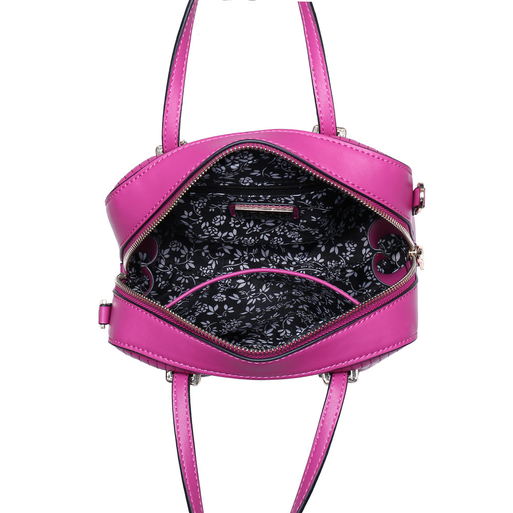 Woman wearing Lipstick Pink Urban Expressions Rue Mini Bag NA-840611144904 View 9 | Lipstick Pink