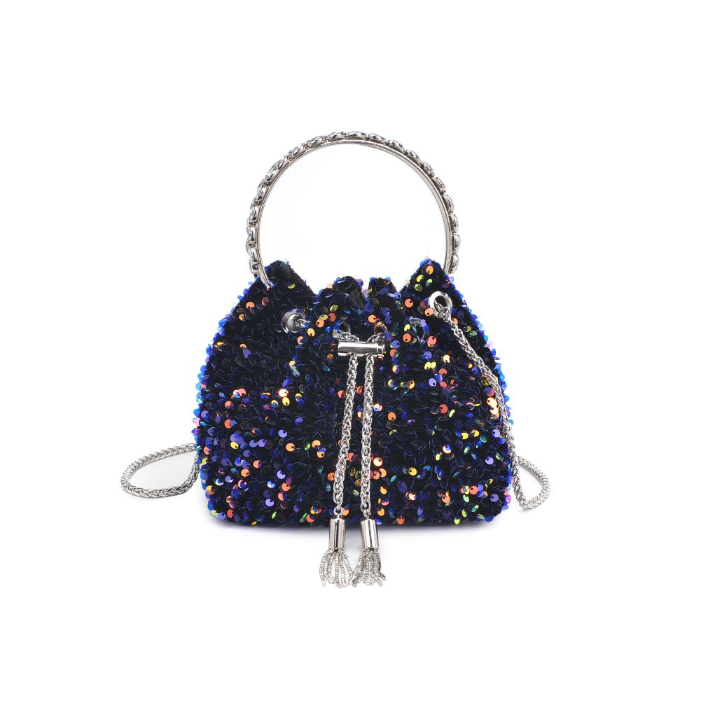 Woman wearing Confetti Urban Expressions Starsha Evening Bag 840611113504 View 5 | Confetti