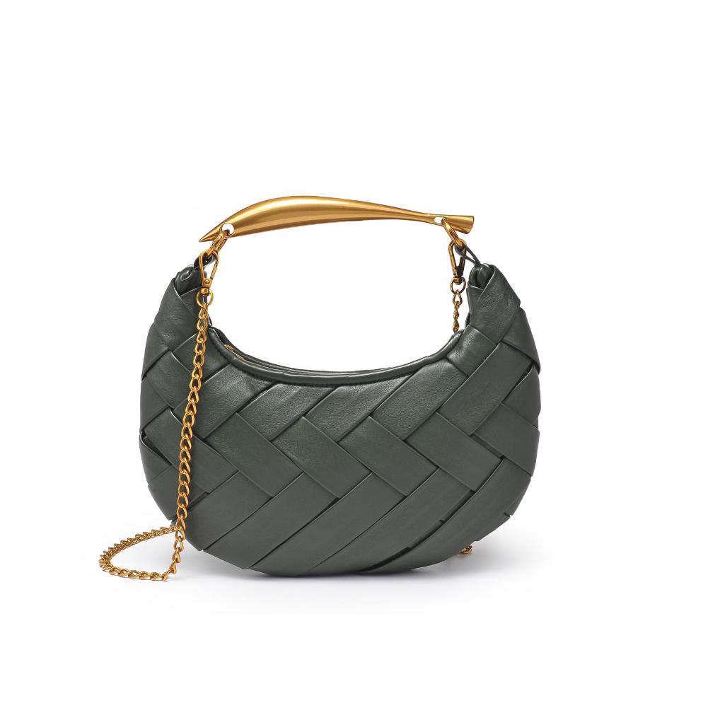 Woman wearing Olive Urban Expressions Ursula Crossbody 840611193759 View 5 | Olive