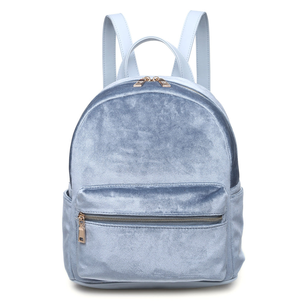 Product Image of Urban Expressions Alaska Backpack 840611140678 View 1 | Ice Blue