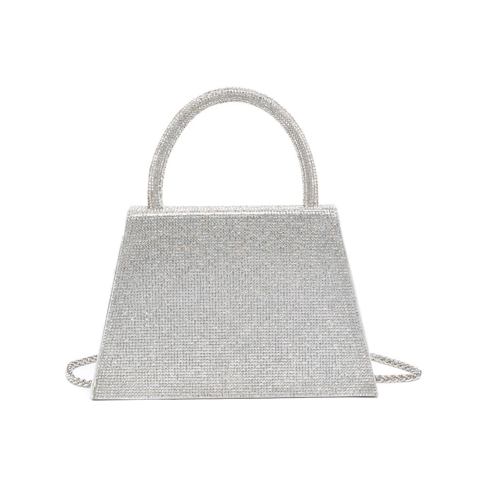 Product Image of Urban Expressions Bonita Evening Bag 840611104427 View 7 | Silver