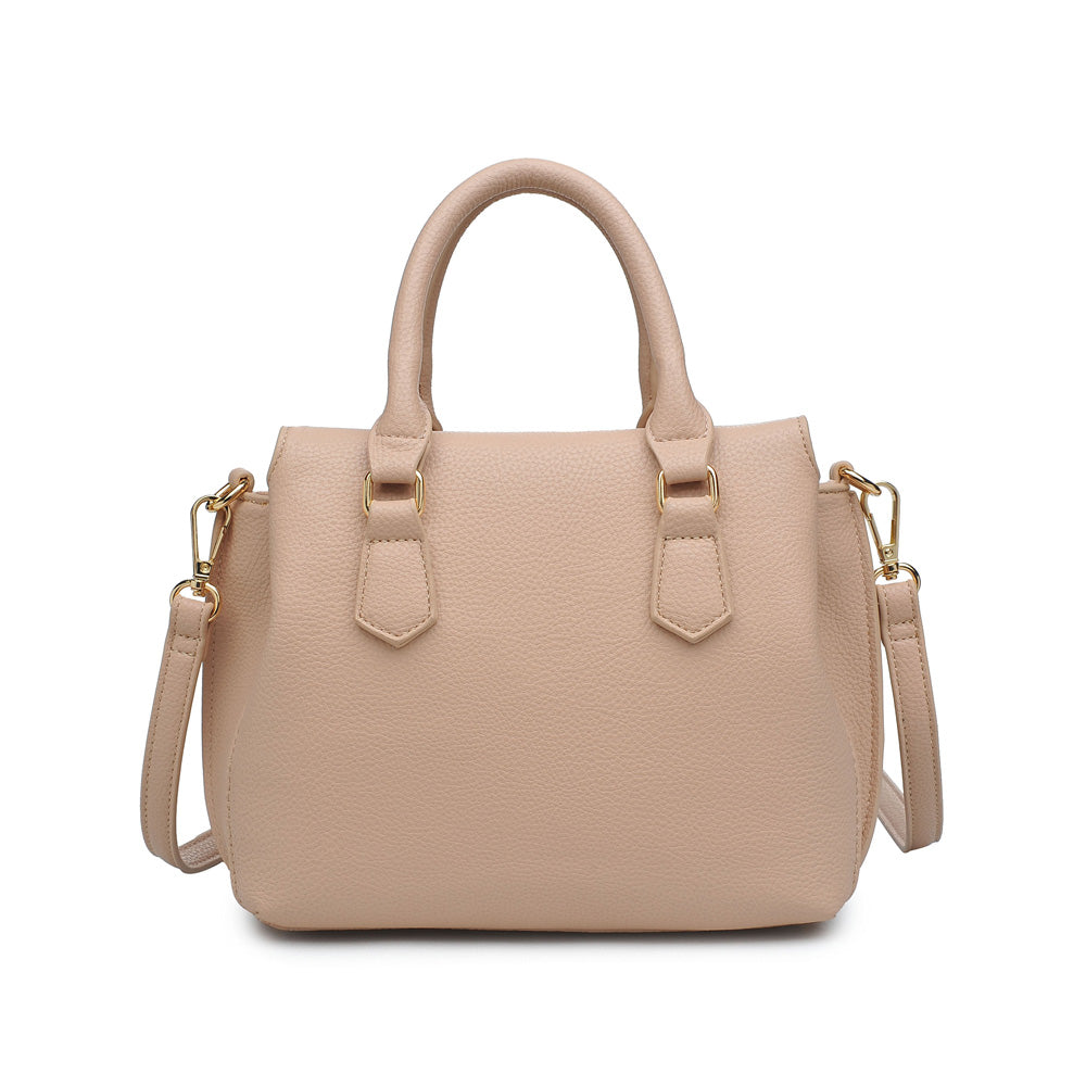 Product Image of Urban Expressions Emmylou Satchel NA-840611146502 View 1 | Nude