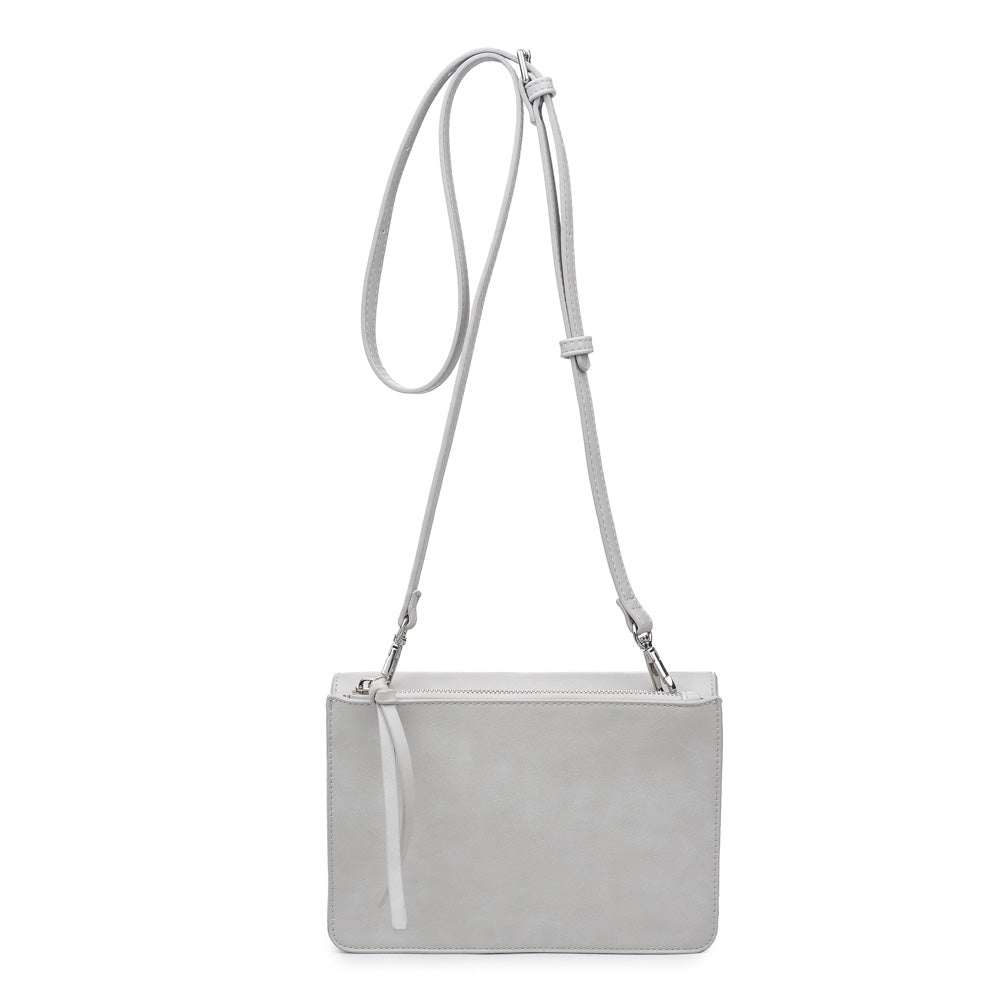 Product Image of Urban Expressions Porter Crossbody NA-840611146298 View 3 | Grey