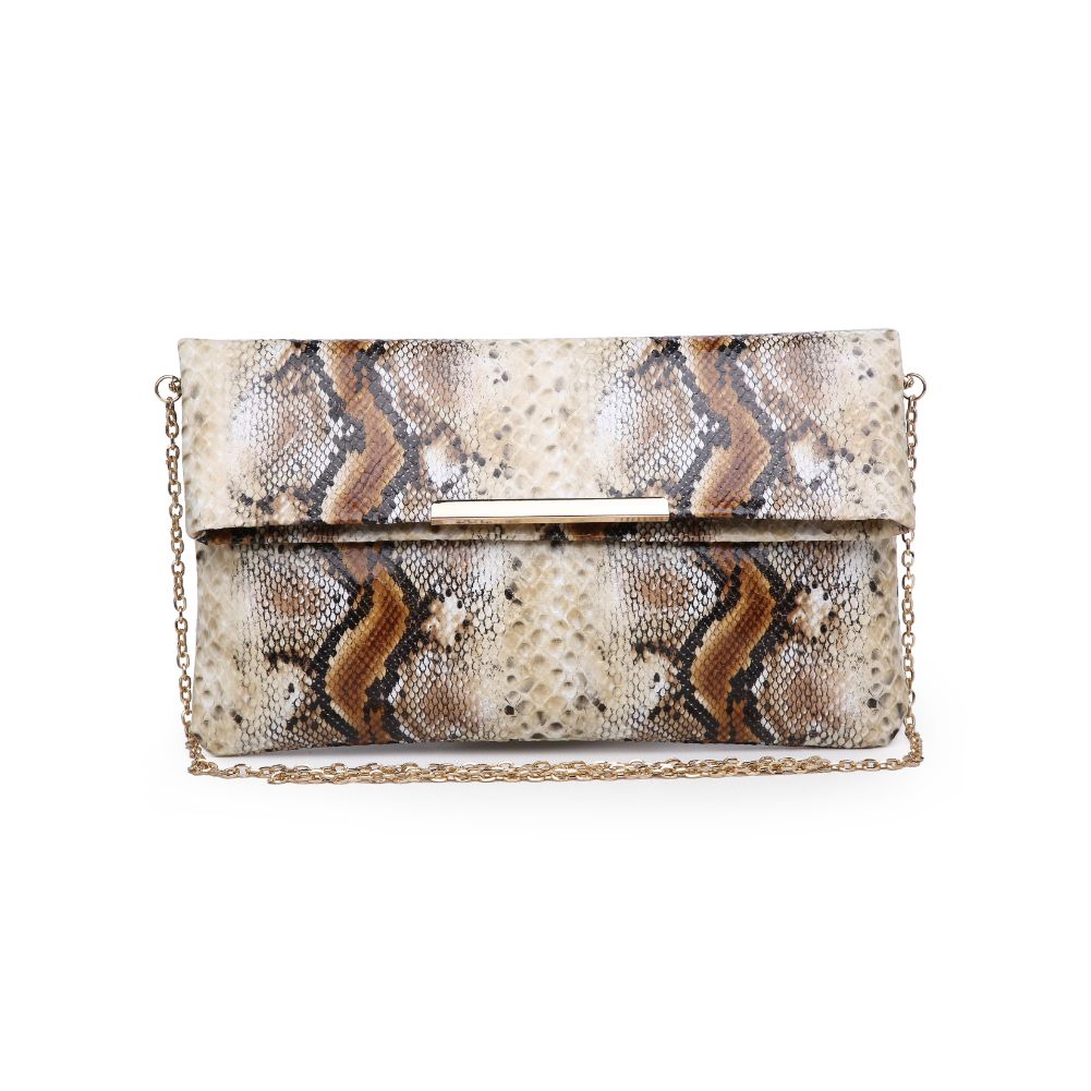 Product Image of Urban Expressions Amber Clutch NA-840611166128 View 1 | Natural Multi
