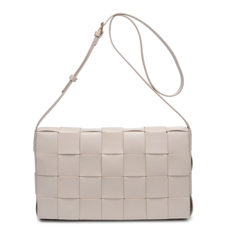 Product Image of Urban Expressions Olga - Woven Crossbody 818209019316 View 5 | Oatmilk