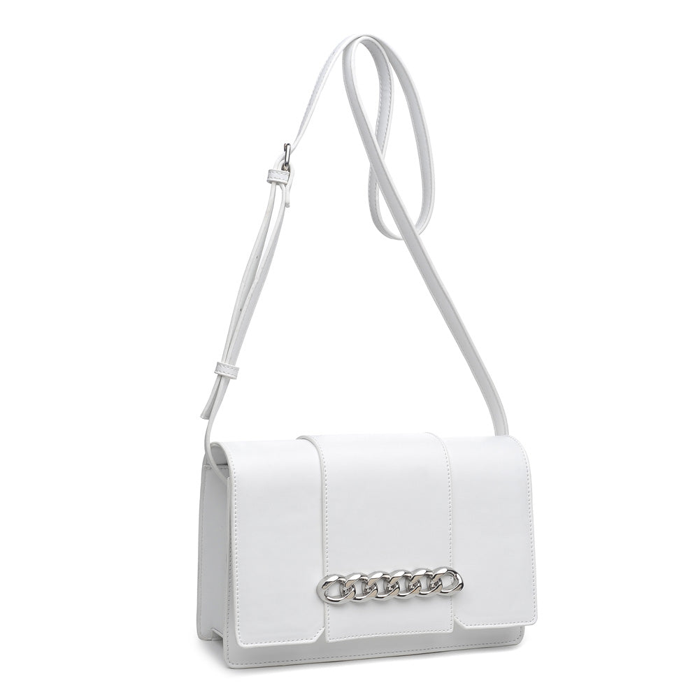 Product Image of Urban Expressions Vienna Crossbody NA-840611146557 View 2 | White