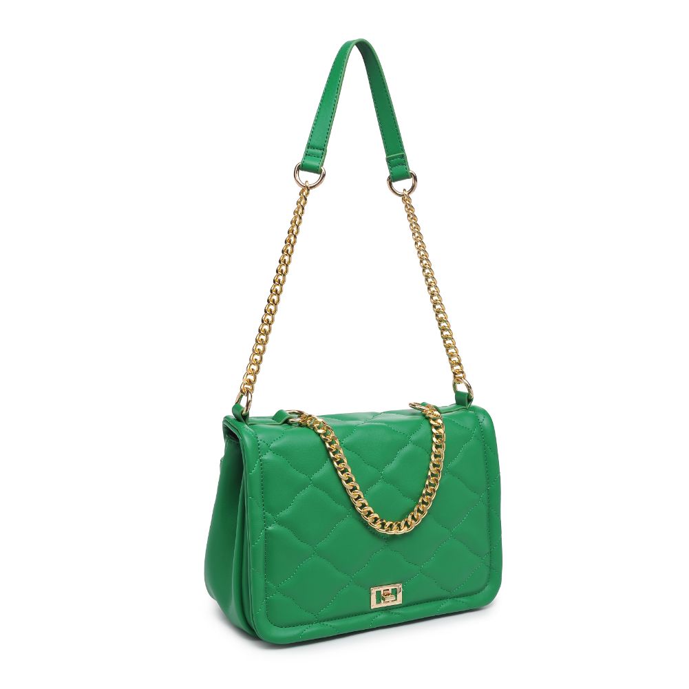 Product Image of Urban Expressions Hermine Crossbody 818209015387 View 6 | Kelly Green