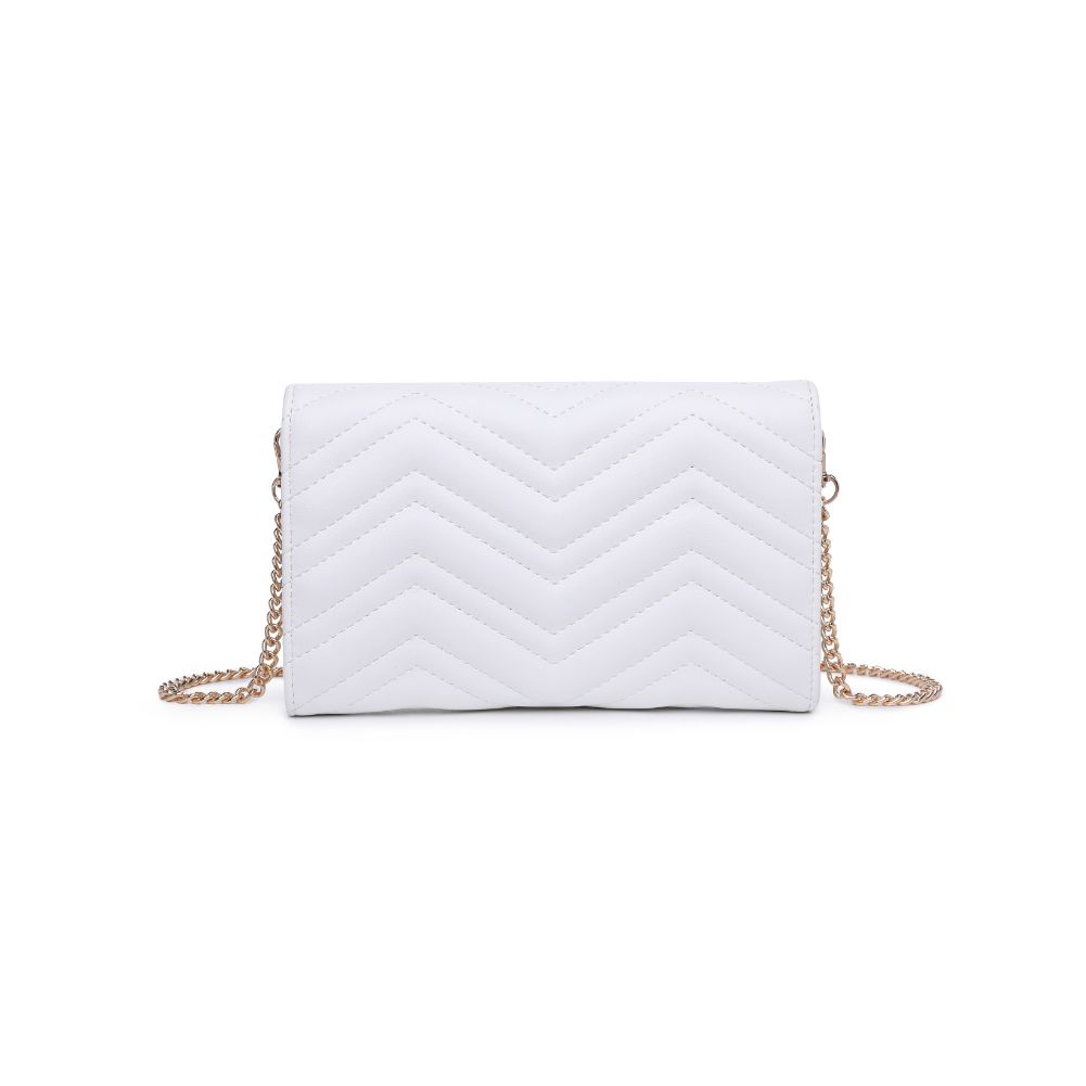 Product Image of Urban Expressions Gabriella Crossbody 840611110152 View 7 | White