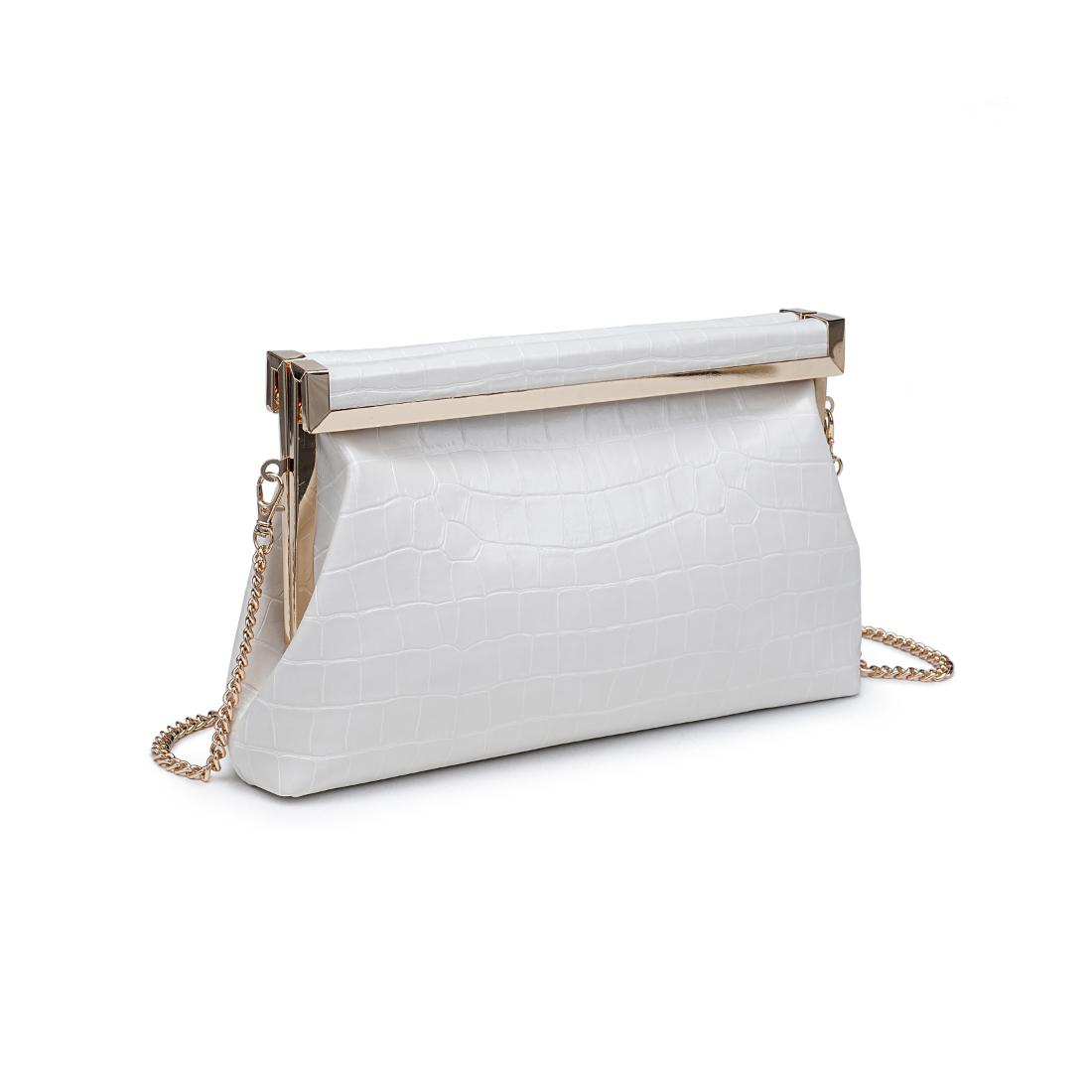 Product Image of Urban Expressions Drea Clutch 840611199942 View 6 | Oatmilk