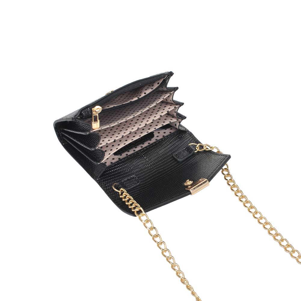 Product Image of Urban Expressions Jasmine Mini Bag 840611181244 View 8 | Black