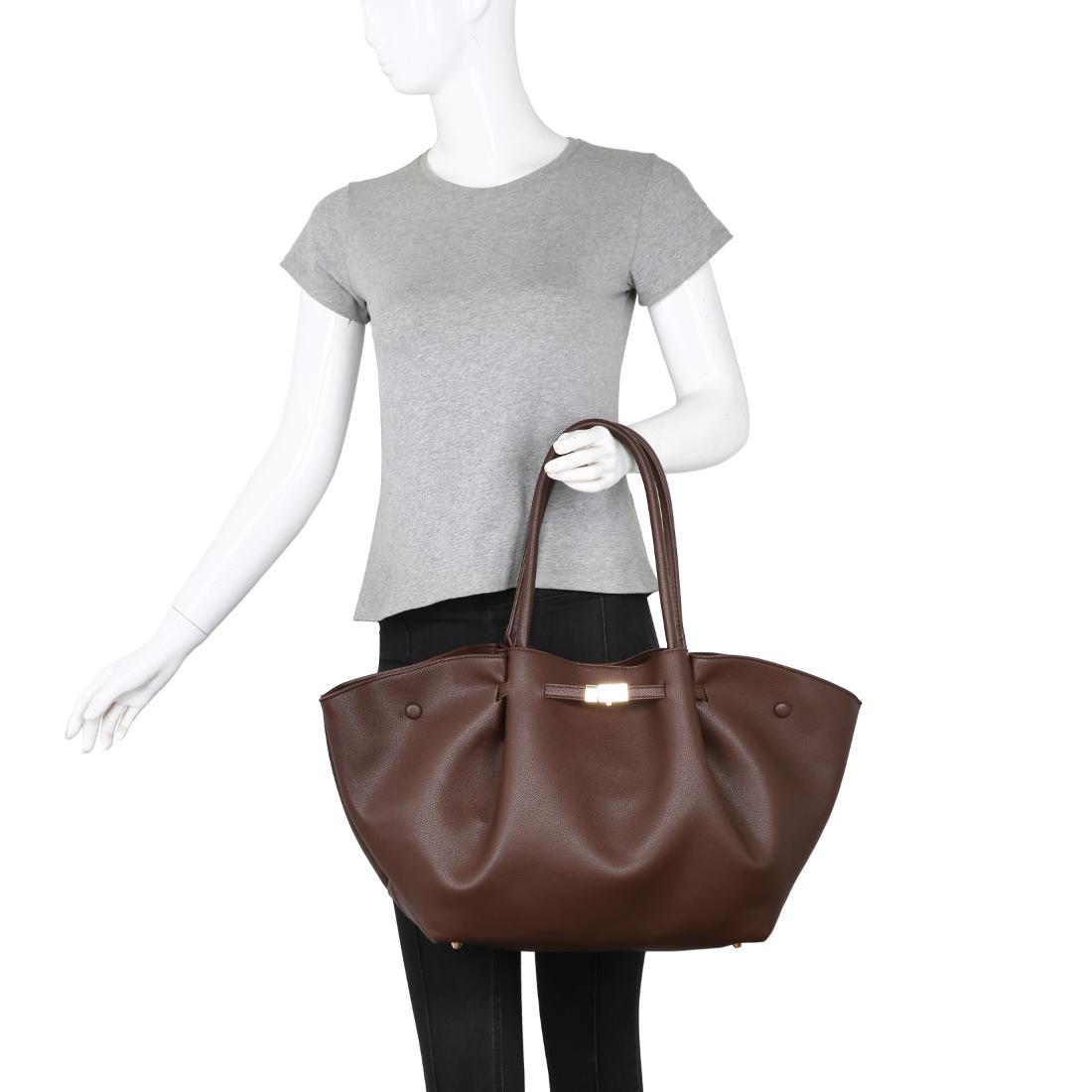 Product Image of Urban Expressions Kaia Tote 840611199966 View 5 | Espresso