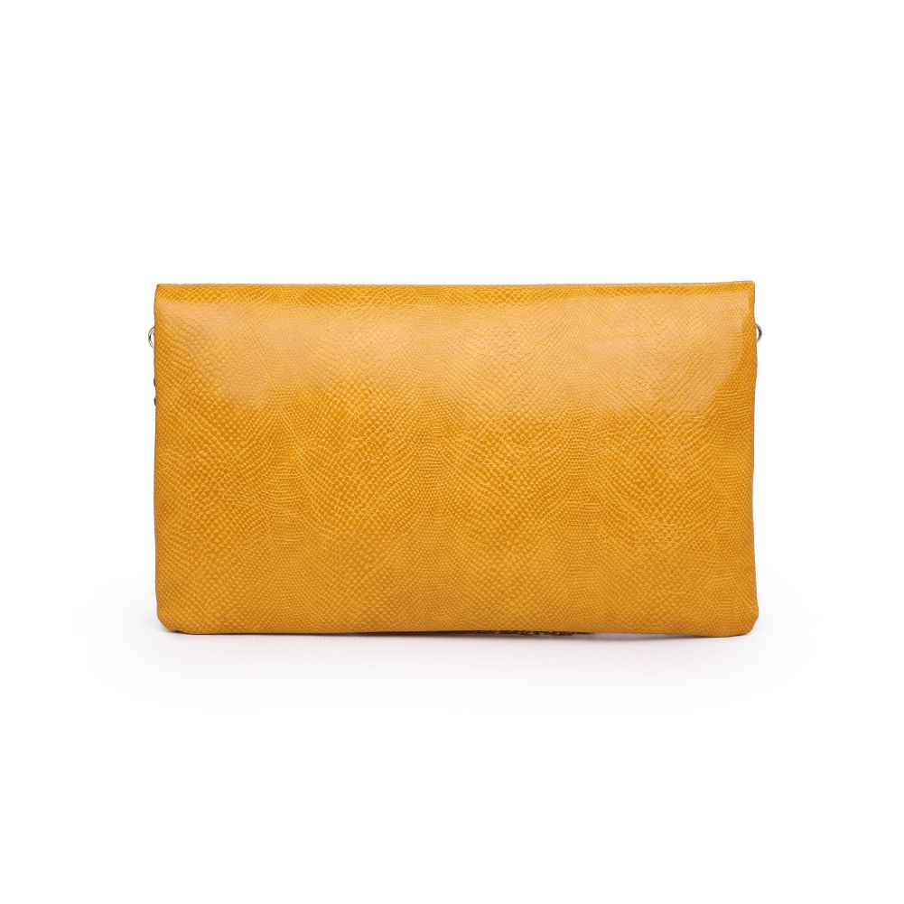 Product Image of Urban Expressions Amber Clutch NA-840611166159 View 3 | Mustard