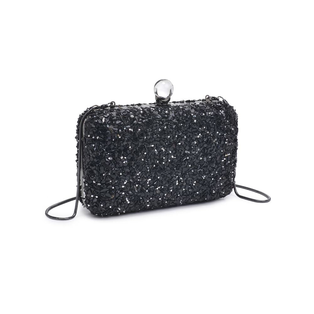 Woman wearing Black Urban Expressions Penelope Evening Bag 840611114082 View 6 | Black