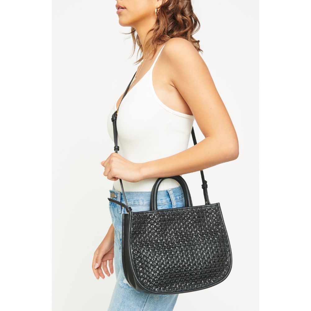 Woman wearing Black Urban Expressions Carmen Crossbody 840611169402 View 1 | Black