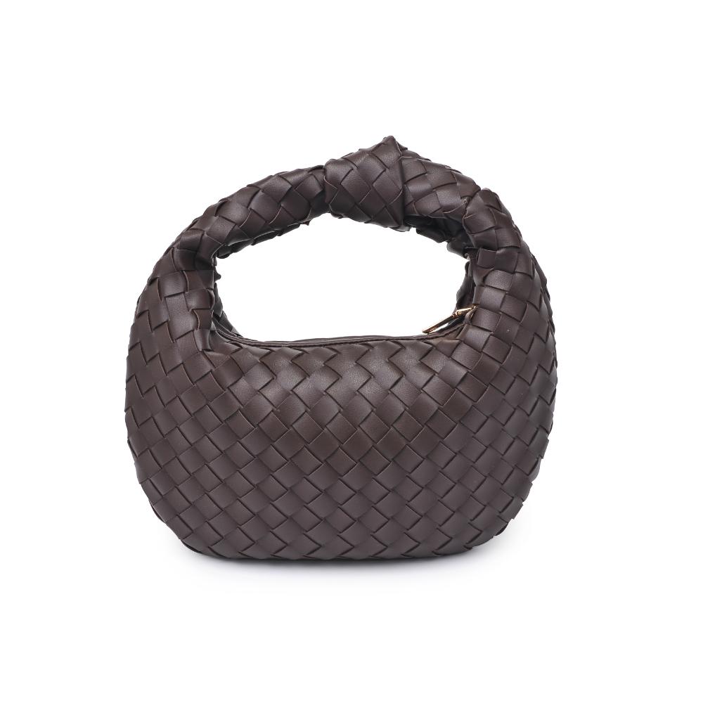 Product Image of Urban Expressions Tracy - Woven Clutch 840611192943 View 7 | Espresso