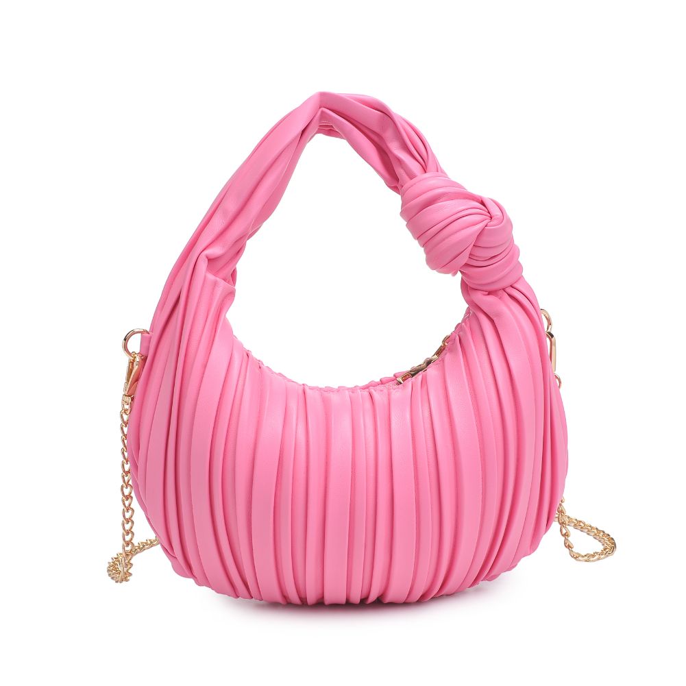 Woman wearing Barbi Urban Expressions Fawna  - Pleated Crossbody 840611106384 View 7 | Barbi